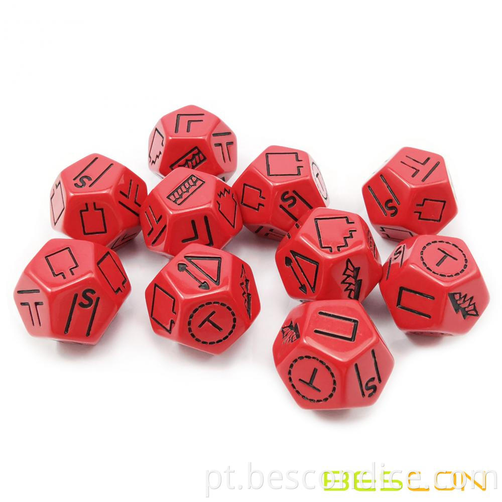Feature And Treasure Role Playing Game Dice 2